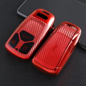 Funda con llave remota AUDI para A5 A7 A8 Q3 Q5 Q7 A6 C5 C6 SQ RS SLINE TT - Imagen 1 de 7