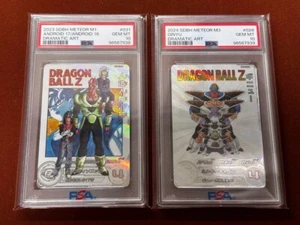 PSA 10 DRAGON BALL HEROES 031 ANDROID 17\ANDROID 18 & GINYU #026 ARTE DRAMÁTICO JP - Imagen 1 de 2