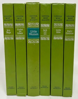 6 book Louisa May Alcott hardcover set Foto 1 de 4