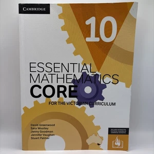 Essential Mathematics CORE for the Victorian Curriculum 10 Code Valid As New - Picture 1 of 2