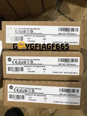 1PC NEW Sealed Allen-Bradley 1746-NO4I AB 1746NO4I SLC 500 Analog Ouput Module - Image 1 of 4