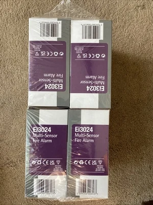 4 X Aico Ei3024 Multi-sensor Fire Alarm - Image 1 of 2