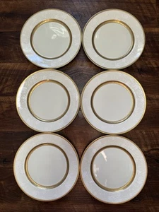 MIKASA Antique Lace dinner plates / MINT CONDITION 10 3/4” Set Of 6 - Picture 1 of 13