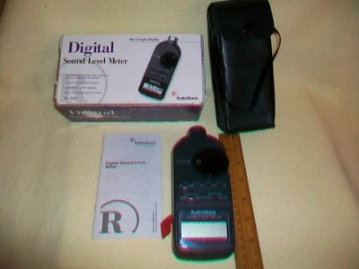 RADIO SHACK DIGITAL SOUND LEVEL METER #33-2055  EUC  CHINA - Image 1 of 4