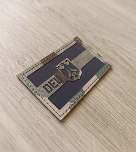 Deutschland DEU Klett Patch Aufnäher Bundeswehr Militär Bundesadler Camouflage - Bild 1 von 2