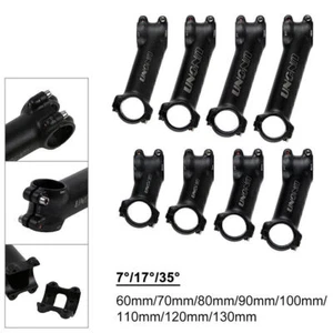 1x MTB Road Mountain Bike Bicycle Stem Aluminium Alloy 7°/17°/35° 31.8*60-130mm - Picture 1 of 12