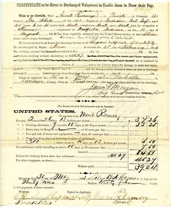 JAMES DADA MORGAN, Civil War Union General, 1863 Signed Document Autograph 11073 - Picture 1 of 2