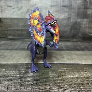 Jurassic World Dino Rivals Dilophosaurus Savage Strike Spitter Dinosaurierfigur - Bild 1 von 5