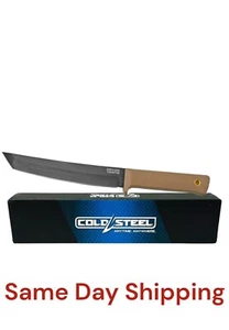 Cold Steel Recon Fixed Knife 7" SK-5 Steel Tanto Blade Desert Tan 49LRT-DTBK - Picture 1 of 7