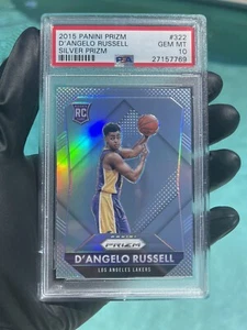2015 Prizm Silver #322 D'Angelo Russell PSA 10 - Picture 1 of 4