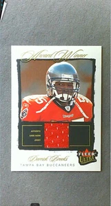 2003 Fleer Ultra Award Winner Jersey #AW/DB Derrick Brooks Buccaneers - Picture 1 of 2