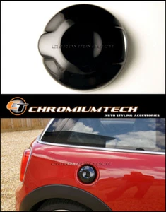 MK3 MINI Cooper S/SD JCW F55 F56 F57 NEGRO Tapa Tanque de Combustible Cubierta - Imagen 1 de 7