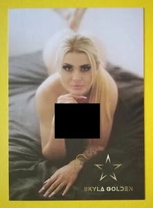 6647 Skyla Golden Erotik Model Venus Berlin Autogrammkarte - Picture 1 of 1