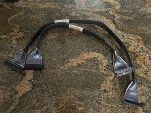 Lot Of 2 HP Compaq 166298-038 AF Male to Male 68-Pin Ultra SCSI Cables - Picture 1 of 5