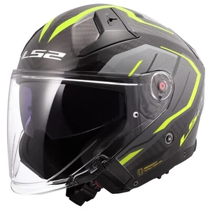 LS2 OF603 Infinity II Carbon Urus Motorradhelm (Schwarz/Gelb/Carbon) Gr: L (59) - Bild 1 von 8