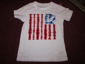 TRUE RELIGION Size 6 NWT Boy's All Star Tee Flag Star and Stripes Tshirt - Picture 1 of 1