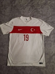 Maglia Calcio Turchia Nazionale originale 2014 Nike numero 19 jersey Turkey - Foto 1 di 6
