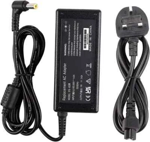 19V 3.42A 65W Charger AC Adapter for ACER Aspire Laptop 5.5*1.7mm Power Supply - Picture 1 of 13
