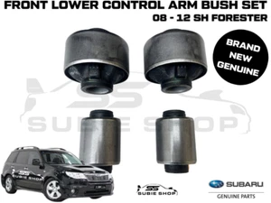 GENUINE Subaru Forester SH 2008 - 2012 Front Lower Control Arm Bush Bushes Set - Picture 1 of 12