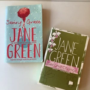 Jane Green Books Saving Grace & Second Chance - Romance Drama Fiction - Picture 1 of 6