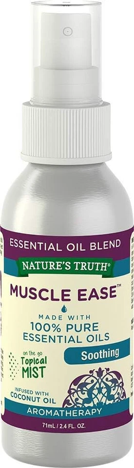 Nature's Truth Soothing Muscle Ease Mist Spray 4 Ounce