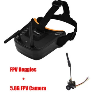 5.8G 40CH Dual Antennen FPV Brille Monitor Videobrille Headset HD mit 5.8g 25m - Bild 1 von 10