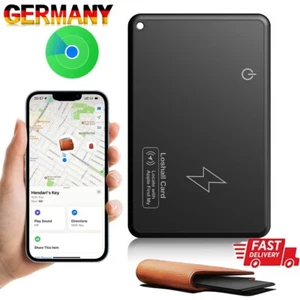 Wallet GPS Tracker Wireless Charging, kompatibel mit Apples Find My Apps NEU DE - Afbeelding 1 van 13