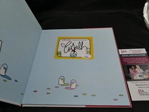 Jimmy Fallon Signed 1st Edition Hardback Book Con Pollo JSA #AH66980 - Picture 1 of 10