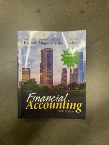 Financial Accounting by Magee, Hanlon, Pfeiffer and Dyckman- 6th Edition - Picture 1 of 1
