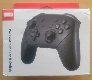 Nintenso Switch Manette Sans Fil Pro Noir Switch Switch Lite OLED COMPLET - Photo 1/12