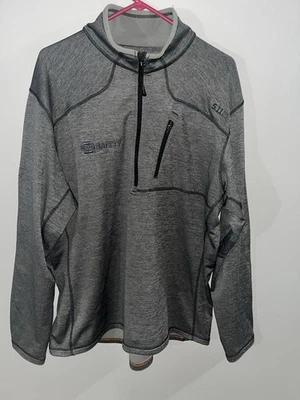 5.11 Тактический NAPA безопасности вышитый 1/4 молнии пуловер рубашка мужская XL - Изображение 1 из 4