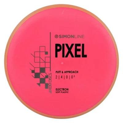Axiom Disc Golf Simon Line Electron Soft Lizotte Pixel Putter 2/4/0/0.5 - Choose - Image 1 of 2