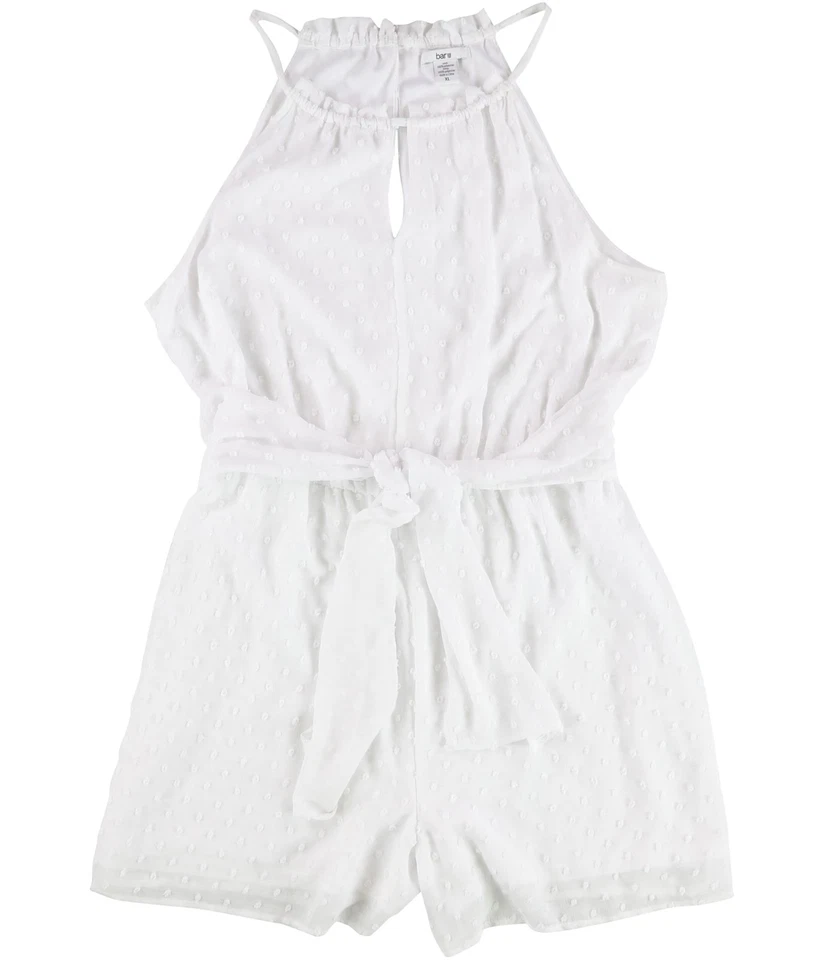 bar III Womens Dot Halter Romper Jumpsuit - Image 1 of 1