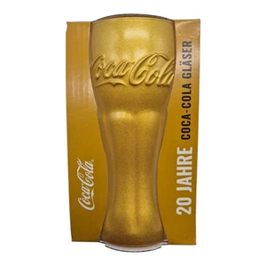 Goldenes Coca-Cola Glas von McDonalds (20 Jahre Jubiläum 2025) - Bild 1 von 1