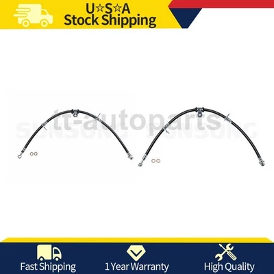 Mangueira de linha de freio dianteiro Sunsong compatível com 1990 1991 1992 1993 1994 1995 Honda Accord - Imagem 1 de 4