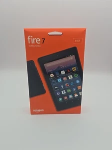 Amazon Fire HD 7 Tablet - 8 GB, Wi-Fi, 8 in - Black - Picture 1 of 5