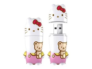 HELLO KITTY TEDDY BEAR STICK 8GB USB STICK 8GB PEN DRIVE MAC LINUX - Bild 1 von 1