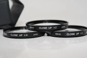 Mint Promaster 49 mm Close-UP Lens Kit (+1, +2. +4) with Case Made Japan - Picture 1 of 2