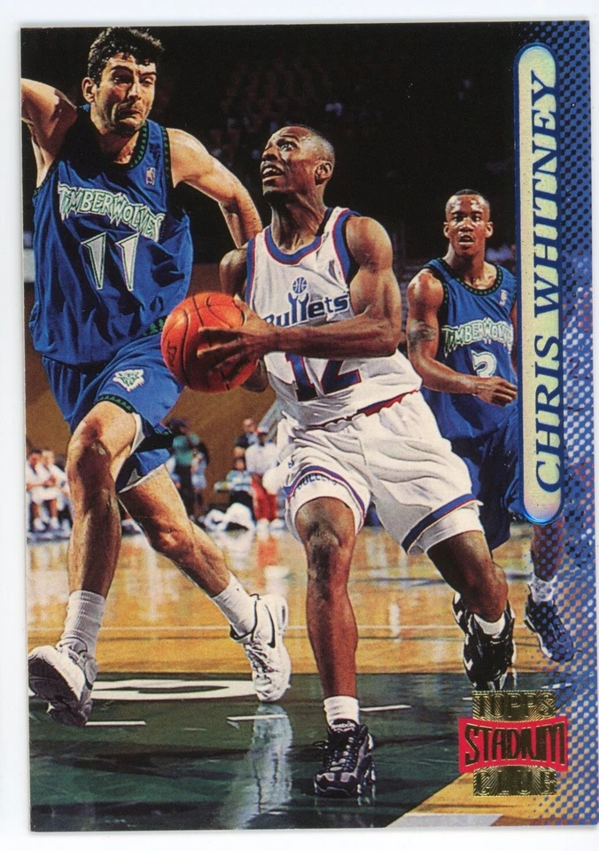 1996-97 Topps Stadium Club Chris Whitney Card #165 - Image 1 of 2