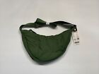 Uniqlo Women's Round Mini Shoulder Bag OS in Olive Green