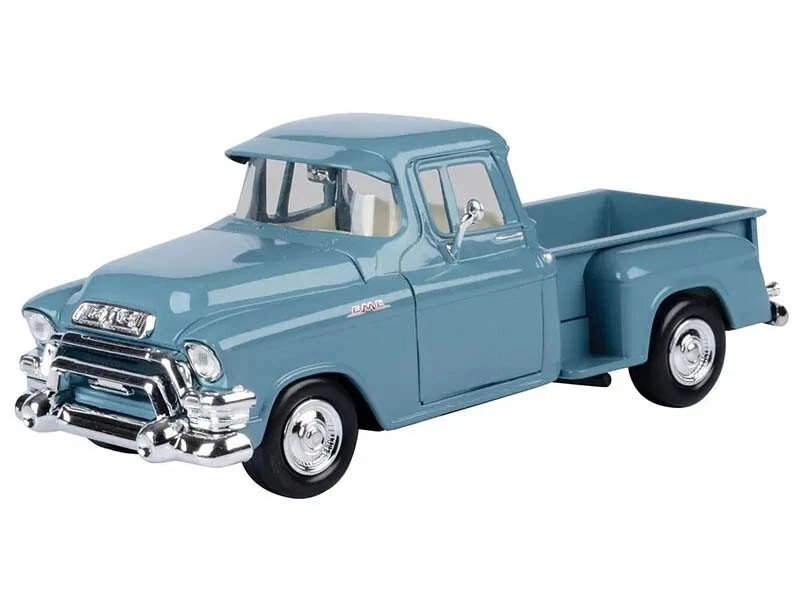 1955 GMC Blue Chip Pickup – Blue 1:24 Scale Model - Motormax 79382LTBL - Image 1 of 1