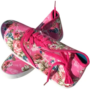 Zapatillas Dirndl zapatos tradicionales mujer bailarina estampado floral vegano 36 - Imagen 1 de 5