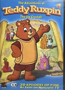 EUC! The Adventures of Teddy Ruxpin ~ The Six Crystals DVD ~ 20 Episodes (2008) - Picture 1 of 3
