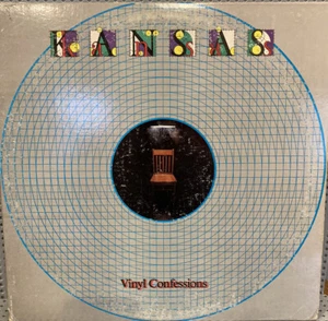 Kansas ~ Vinyl Confessions Vinyl Record LP ~FZ 38002 ~1982 CBS - Picture 1 of 11