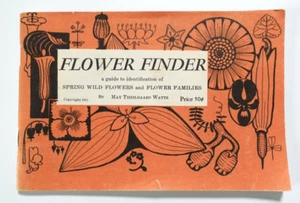 Flower Finder: Pocket Guide For Identifying 155 Wild Flowers 1955 - Picture 1 of 6