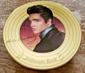 BRADFORD EXCHANGE LMTED EDITION ELVIS PRESLEY "JAILHOUSE ROCK" DECORATIVE PLATE - Picture 1 of 5