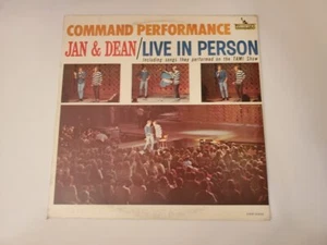 Jan & Dean - Command Performance: Live in Person (Vinyl Record LP) - Picture 1 of 2