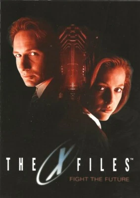 X FILES THE MOVIE   PROMO CARD P0 BY TOPPS 1998   READ - Image 1 of 2