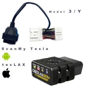 OBDLink MX + Tesla Model 3 Y OBD2 Adapter For Scan My Tesla All OBD2 Protocols - Picture 1 of 8