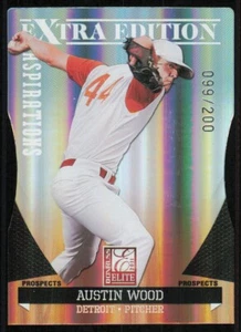 2011 Donruss Elite Extra Edition Prospects Aspirations #31 Austin Wood /200 - Picture 1 of 2